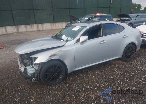 2007 Lexus Is 250 from USA, damaged, VIN JTHCK262375008374